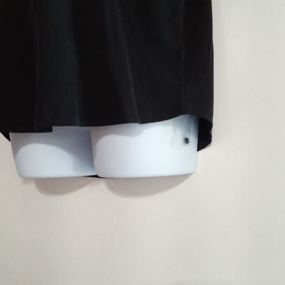 Woman Within Black Swingy 3/4 Sleeve Henley Tunic Top w/Buttons 14/16 NWOT - Picture 13 of 14